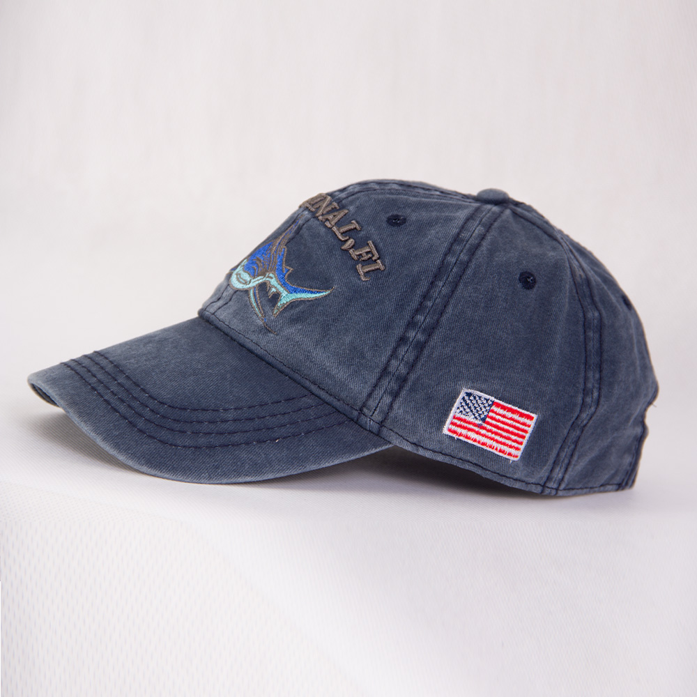 کلاه کپ مدل shark سرمه ای